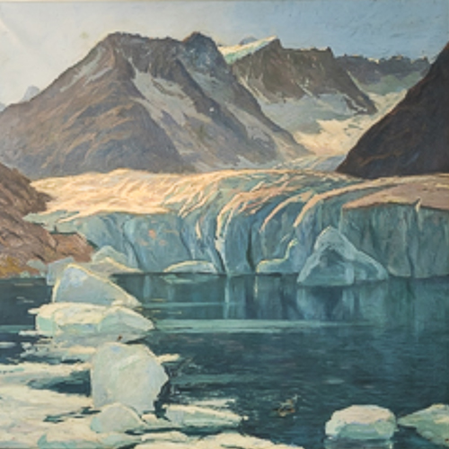 Gletschergemälde